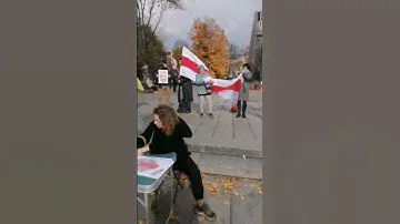 Жыве Беларусь | Митинг в  Вильнюсе #беларусь #акцияпротеста