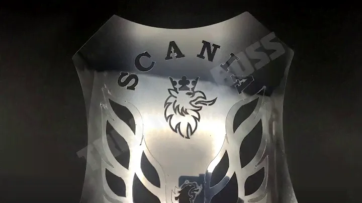Вымпел на кабину из нержавейки SCANIA