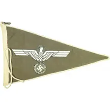 Вымпел автомобильный, армейский, Вермахт, двухсторонний