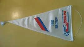 Вымпел ВДФСО профсоюзов 1990г 3место ГТО зимнее